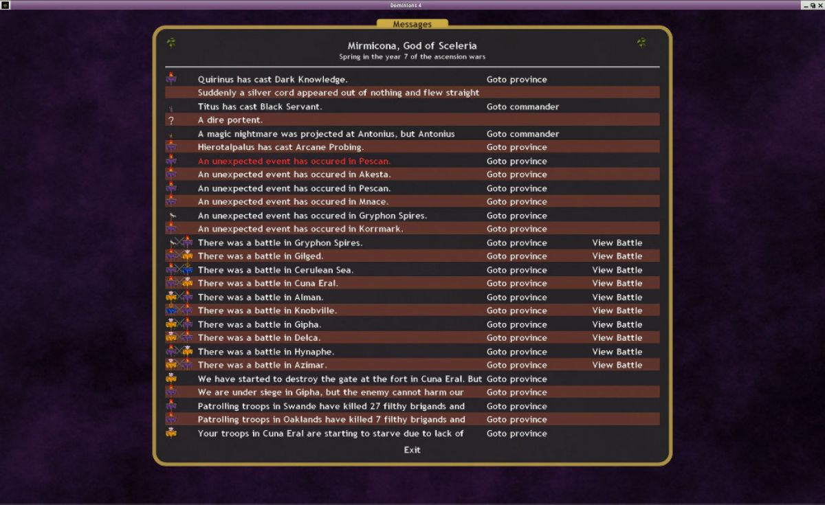 Скриншот 8 к игре Dominions 4: Thrones of Ascension