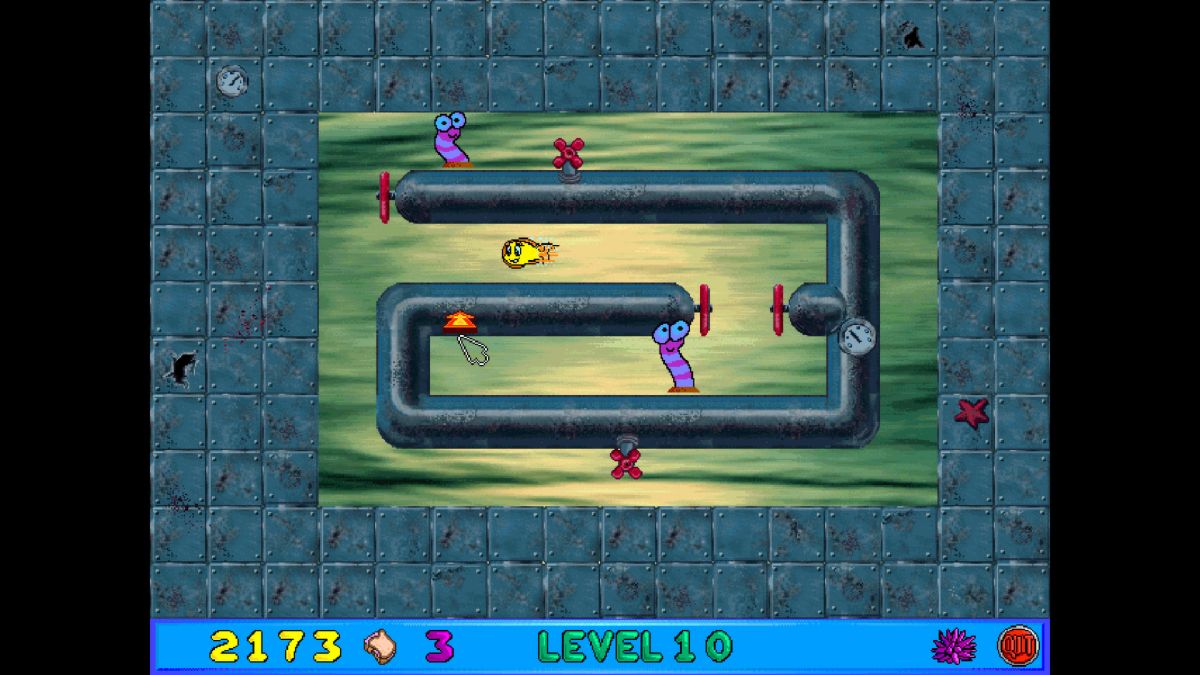 Скриншот 6 к игре Freddi Fish and Luther's Maze Madness