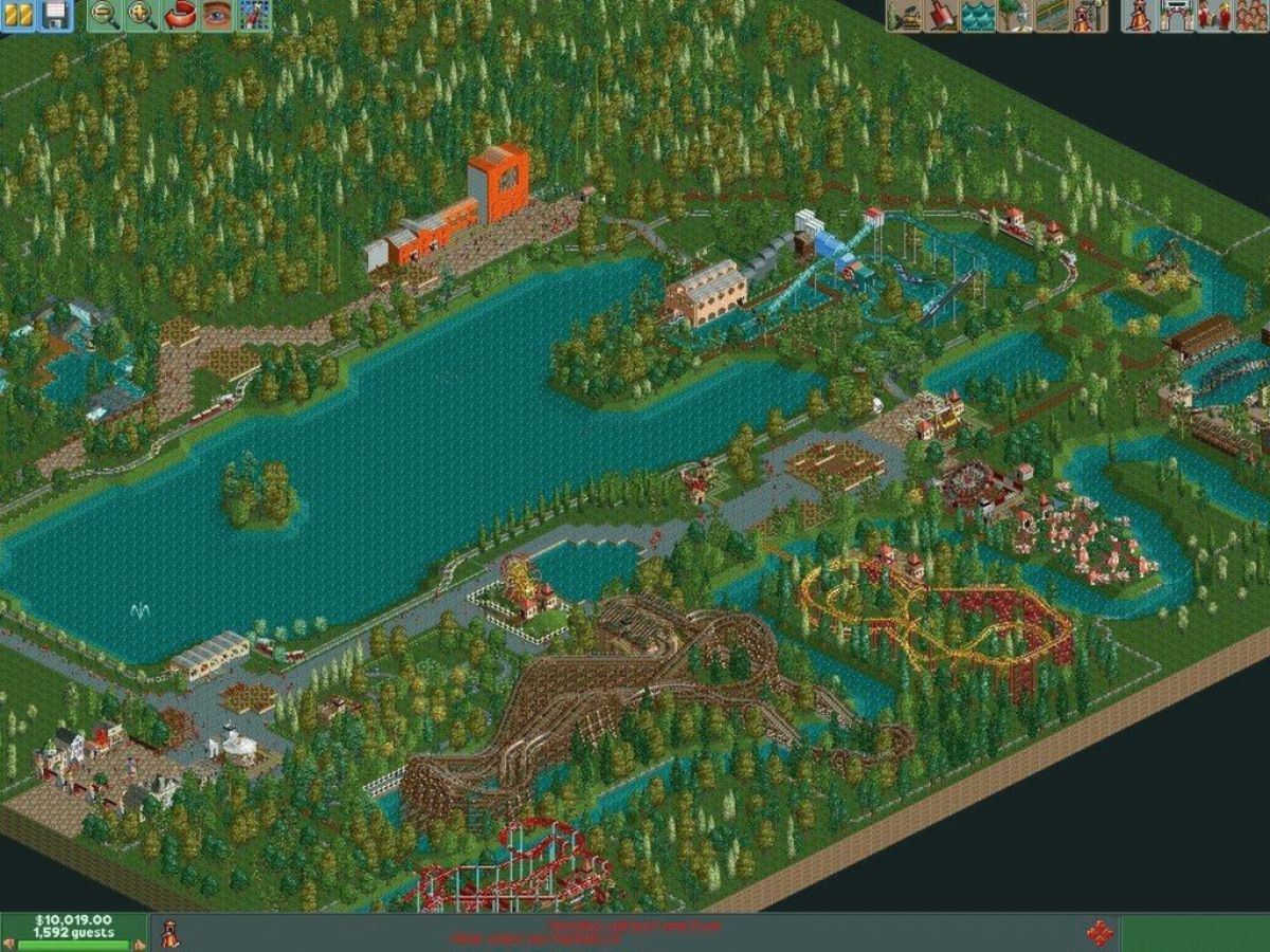 Скриншот 5 к игре RollerCoaster Tycoon 2: Triple Thrill Pack