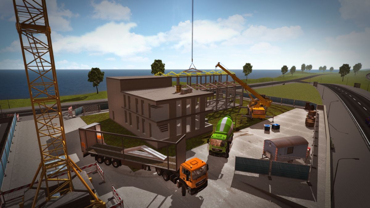 Construction Simulator 2015: обзор, публикации, гайды и релиз симулятор  гонки экшен песочница игры Construction Simulator 2015