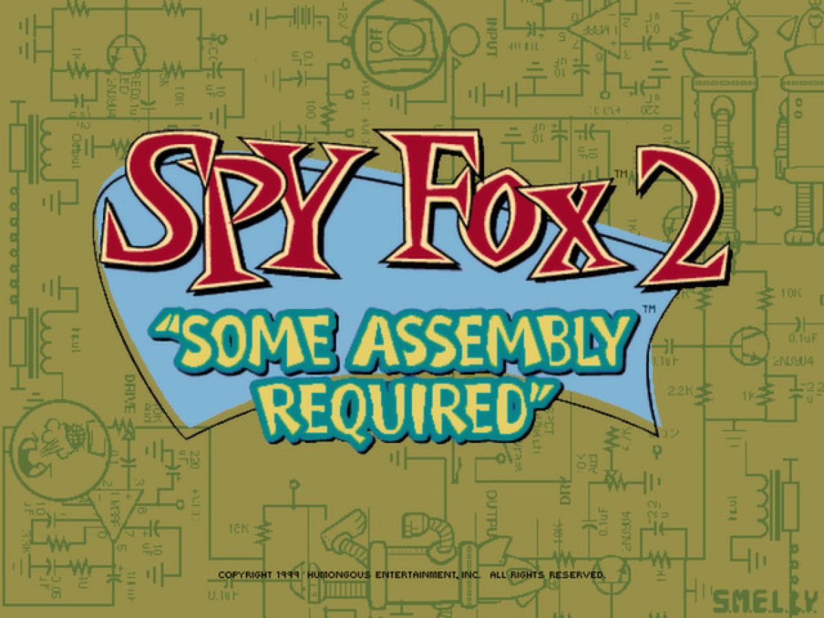 Assembly required. Шпион Лис игра. Спай Фокс. Spy Fox 2. Spy Fox 2 some Assembly required.