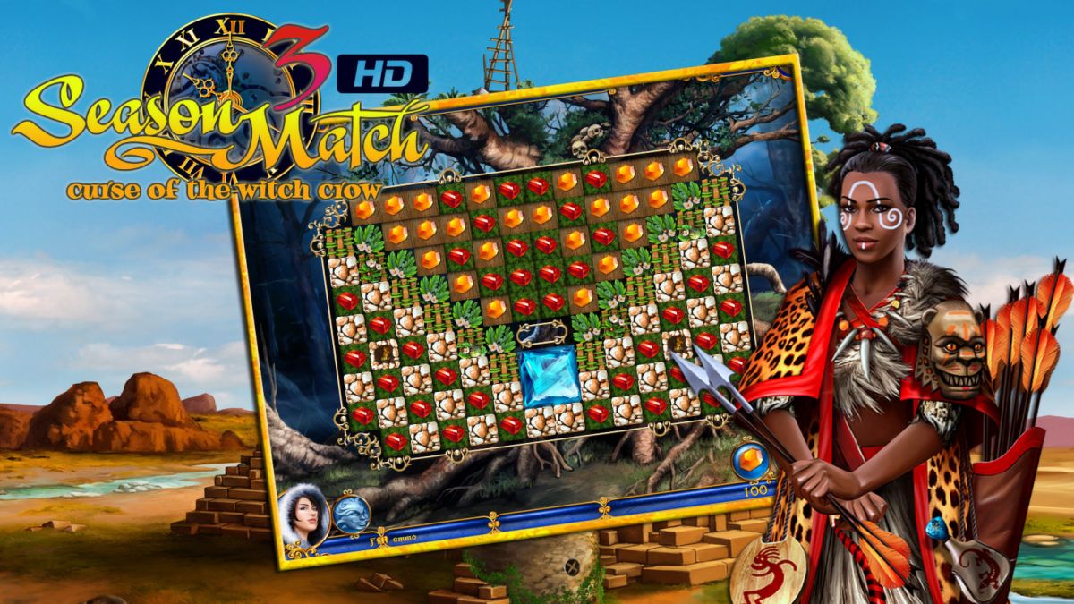 Скриншот 5 к игре Season Match 3 - Curse of the Witch Crow