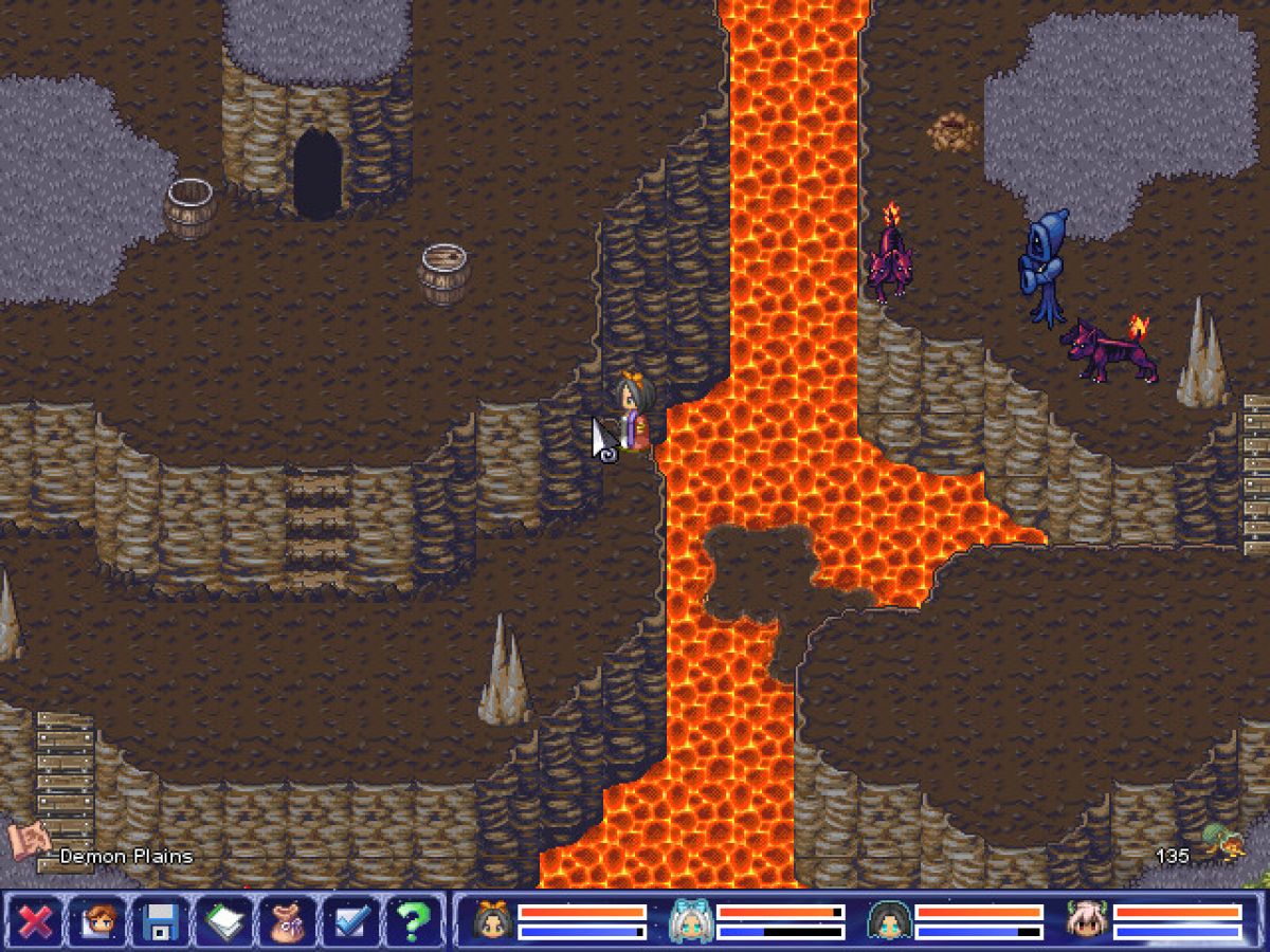 Скриншот 5 к игре Aveyond 3-4: The Darkthrop Prophecy