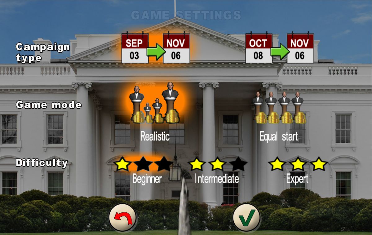 Скриншот 6 к игре The Race for the White House