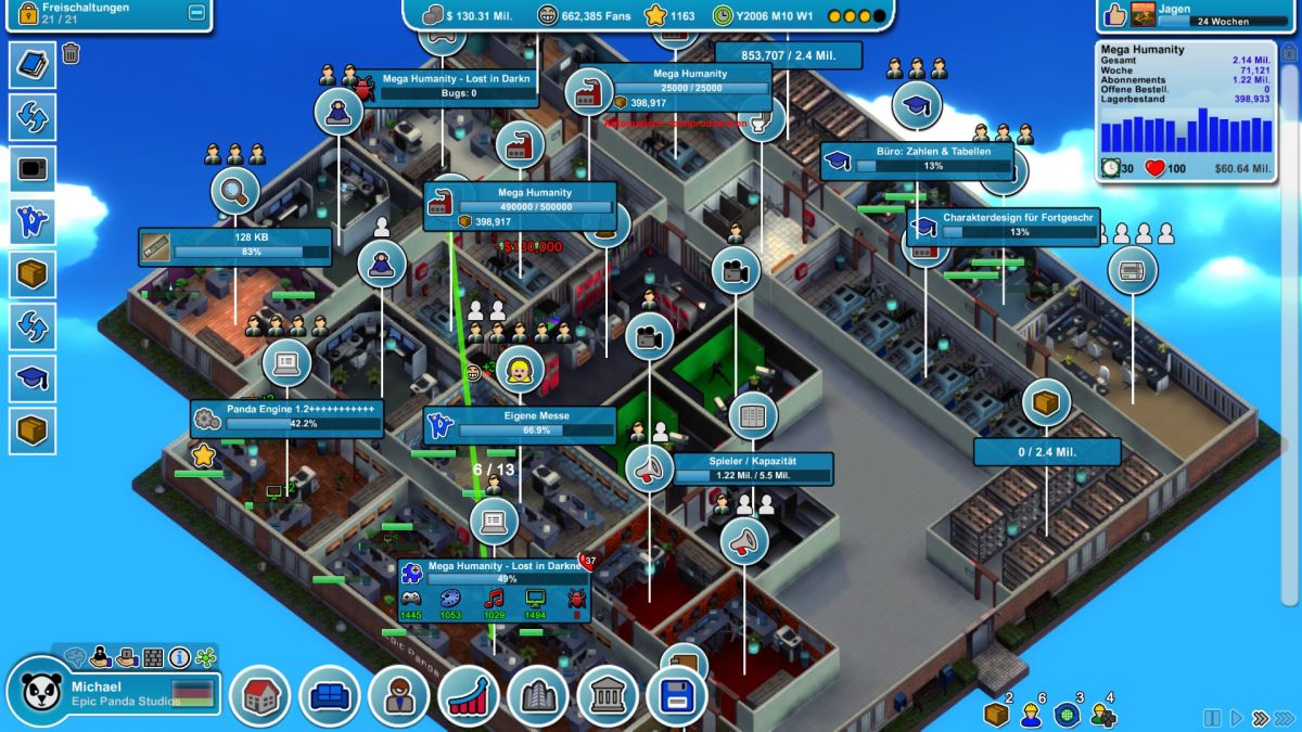 Скриншот 7 к игре Mad Games Tycoon