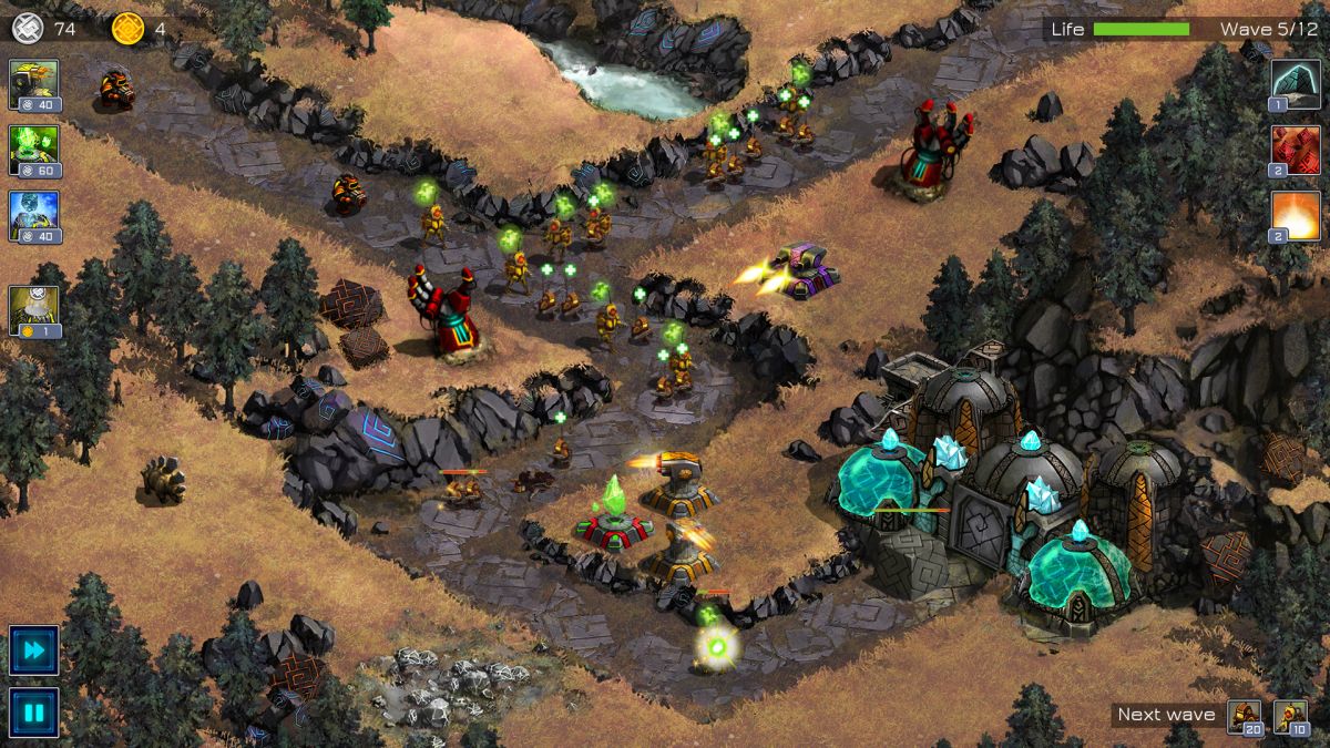 Скриншот 5 к игре Ancient Planet Tower Defense