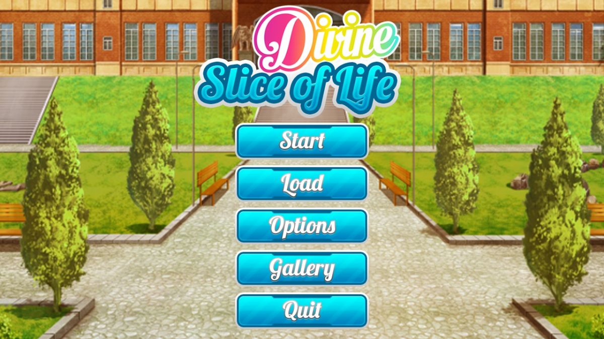 Divine Slice of Life: обзор, публикации, гайды и релиз визуальная новелла  игры Divine Slice of Life