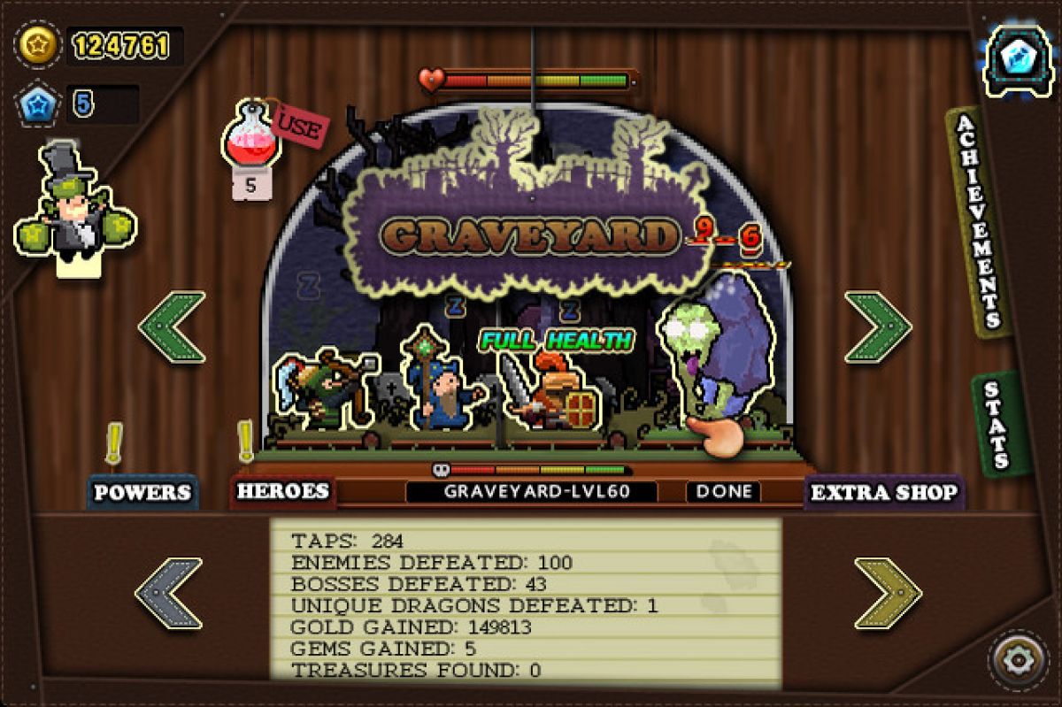 Скриншот 5 к игре Tap Heroes
