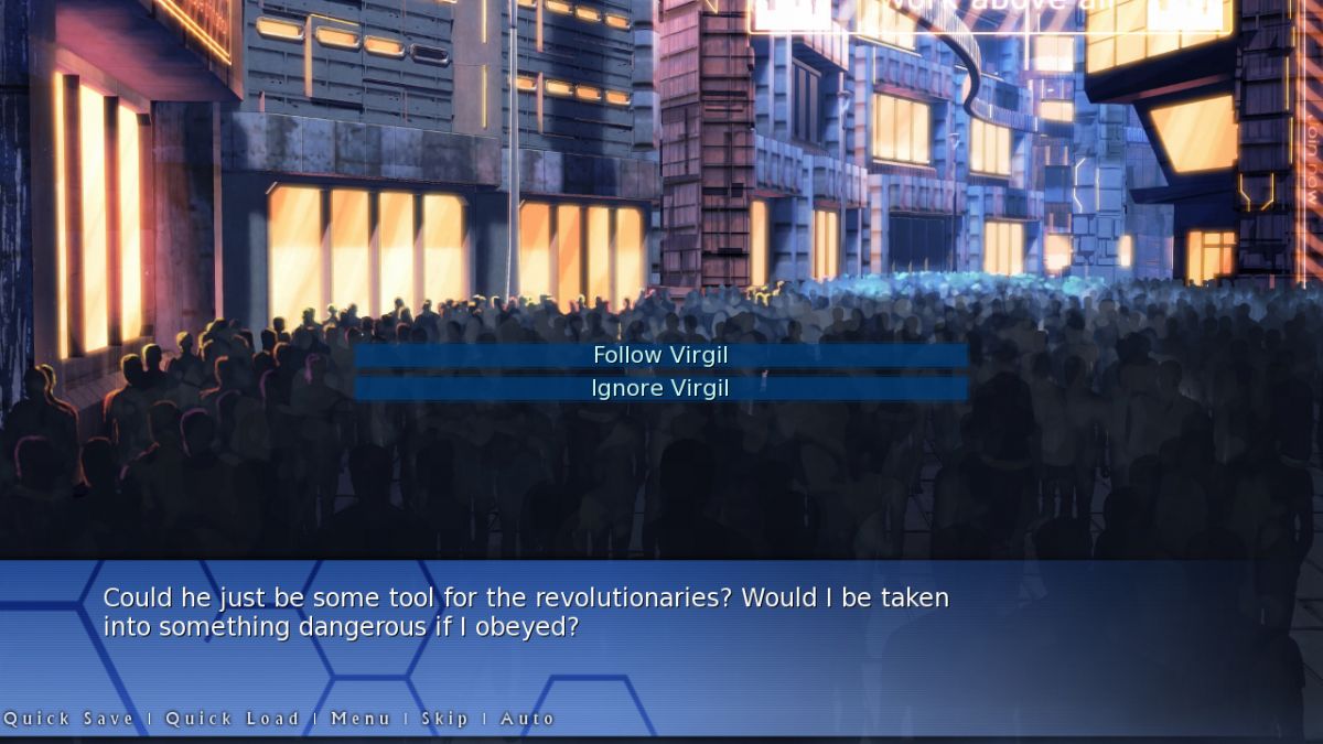 Скриншот 6 к игре Orion: A Sci-Fi Visual Novel