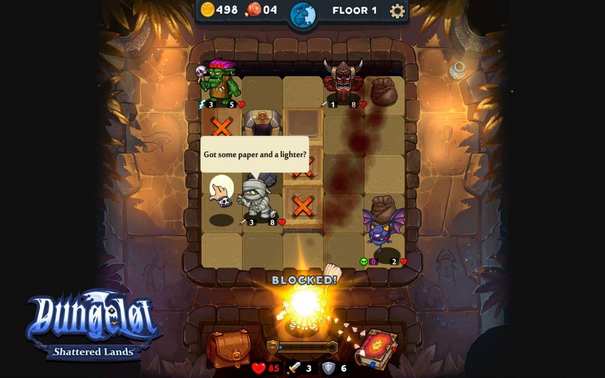 Скриншот 8 к игре Dungelot: Shattered Lands