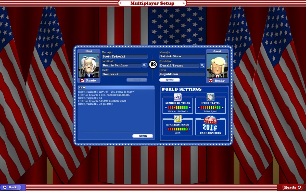 Скриншот 5 к игре The Political Machine 2016