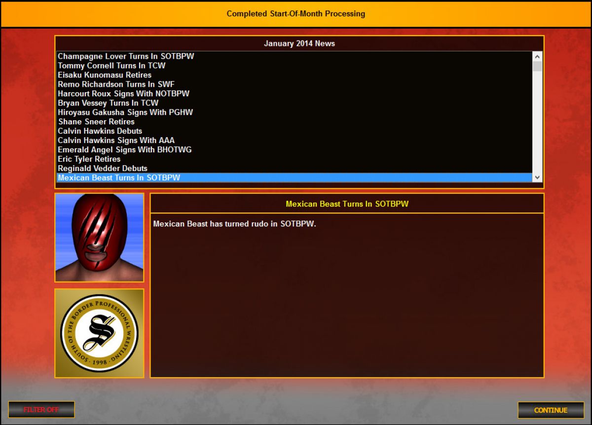 Скриншот 5 к игре Wrestling Spirit 3