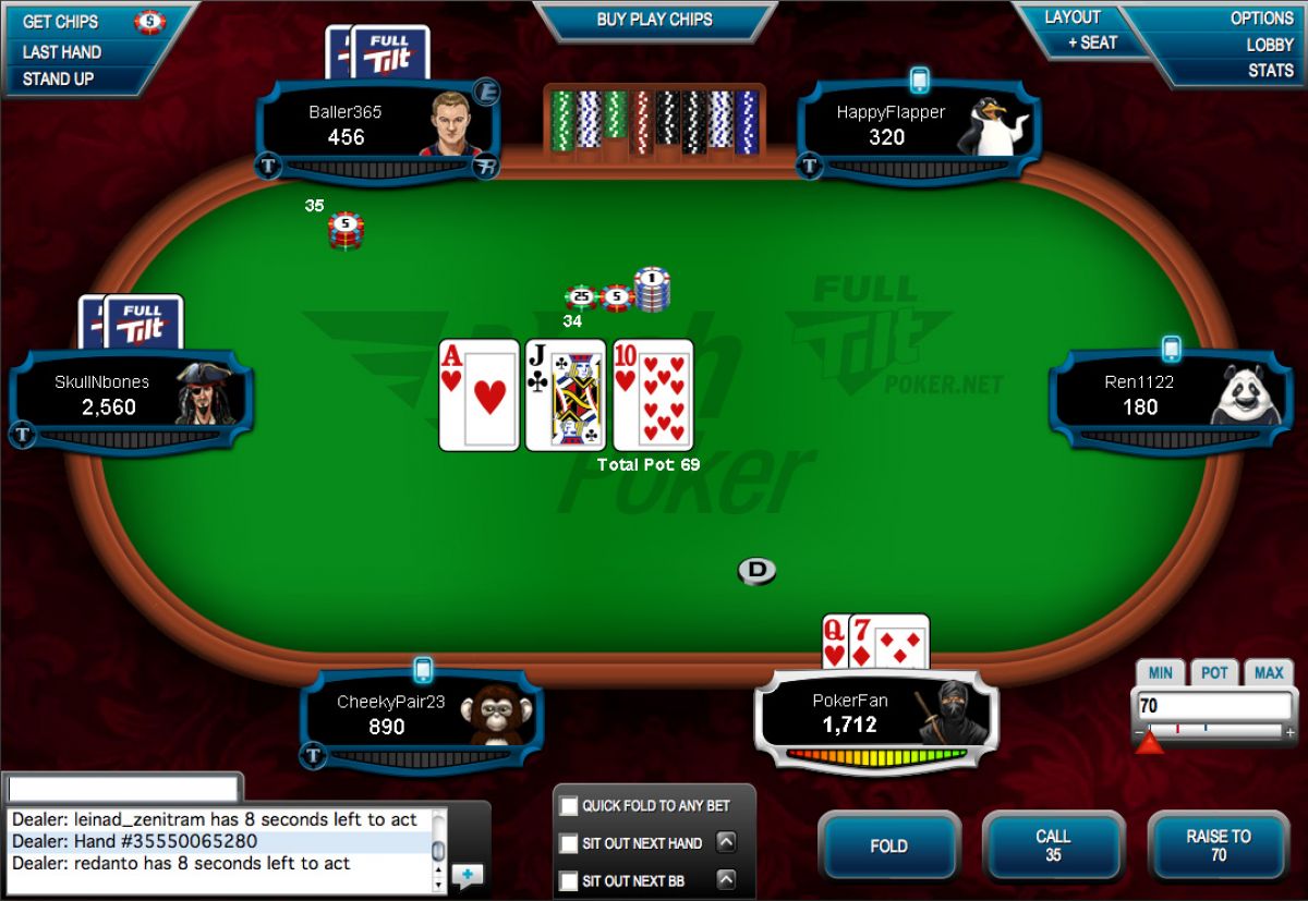 Фул тилт покер онлайн играть бесплатно видео адванс рп казино на костях победа