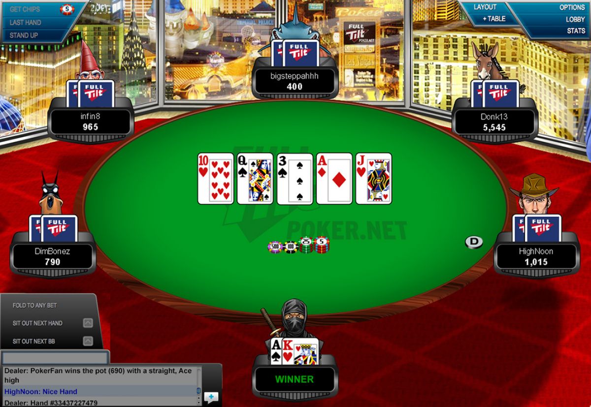 Скриншот 5 к игре Full Tilt Poker