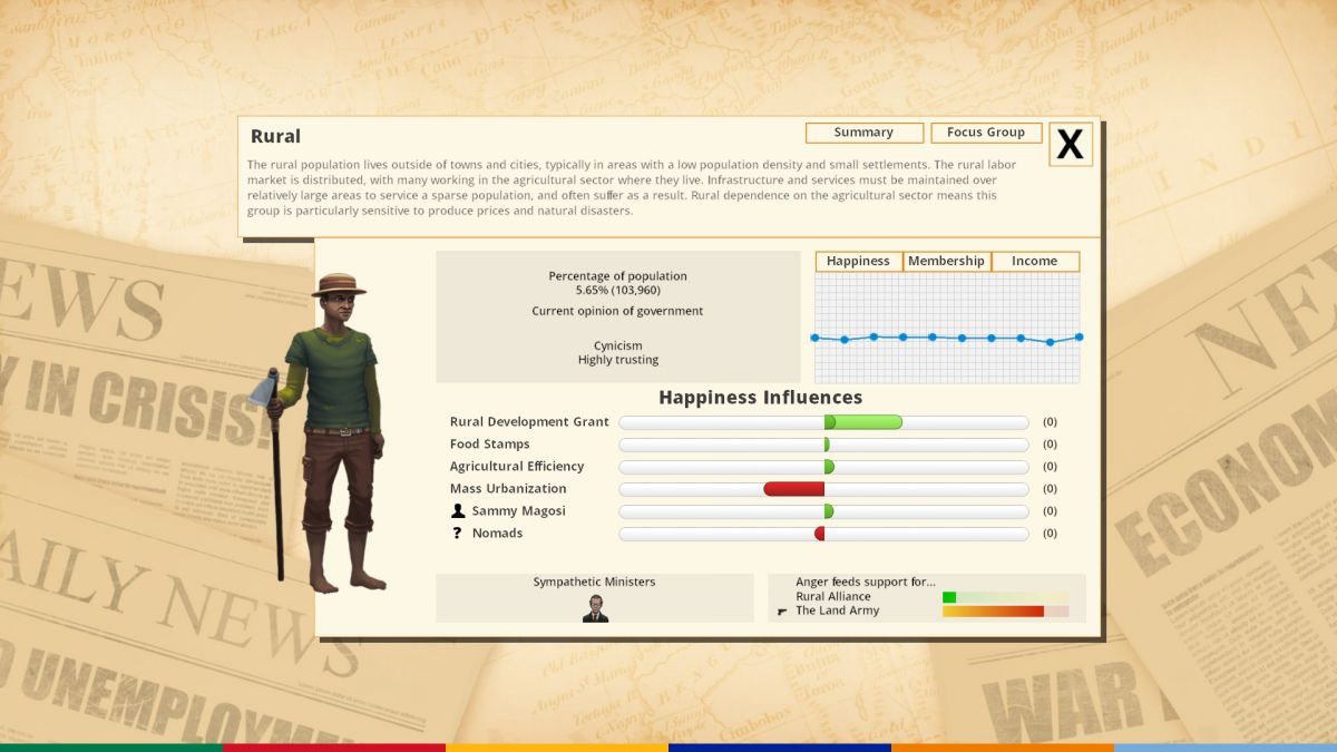 Скриншот 7 к игре Democracy 3 Africa