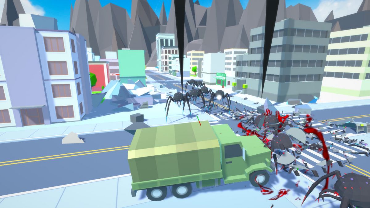 Скриншот 7 к игре Weekend Drive - Survive against Zombies, Aliens, and Dinosaurs!