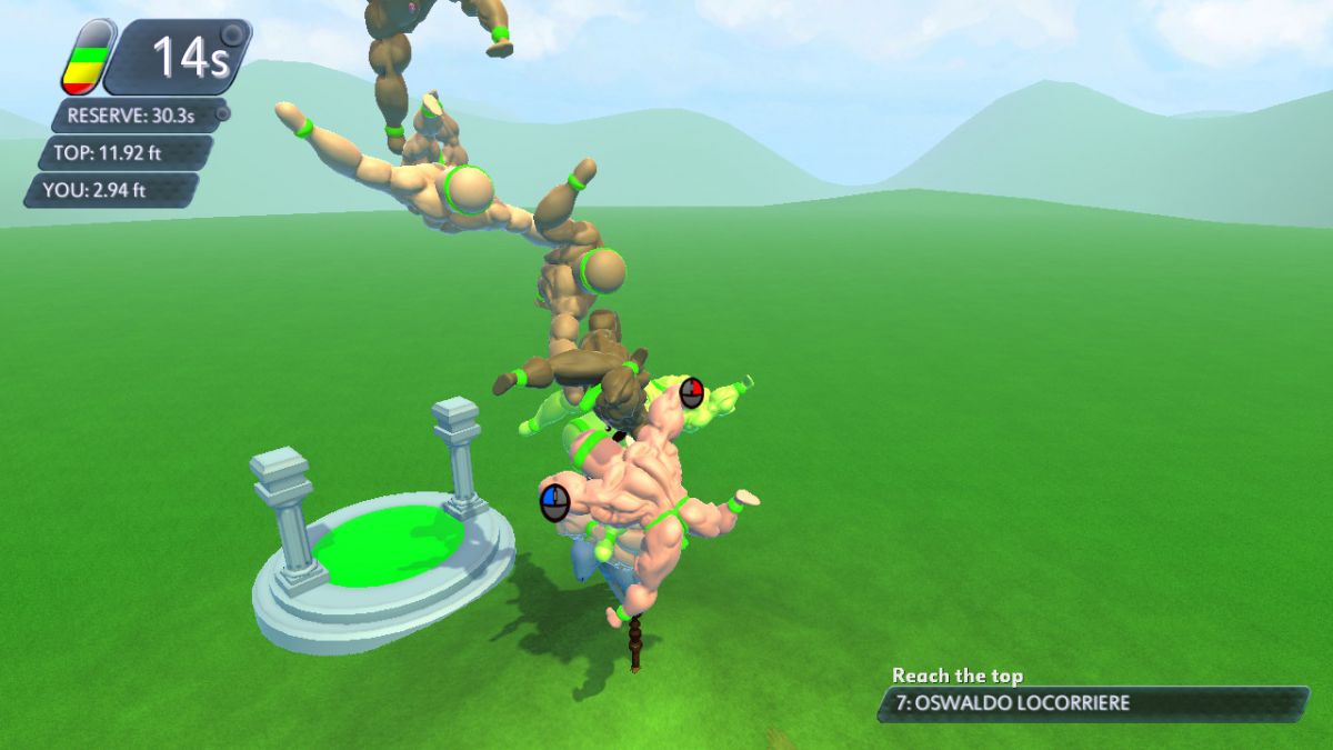 Скриншот 8 к игре Mount Your Friends 3D: A Hard Man is Good to Climb