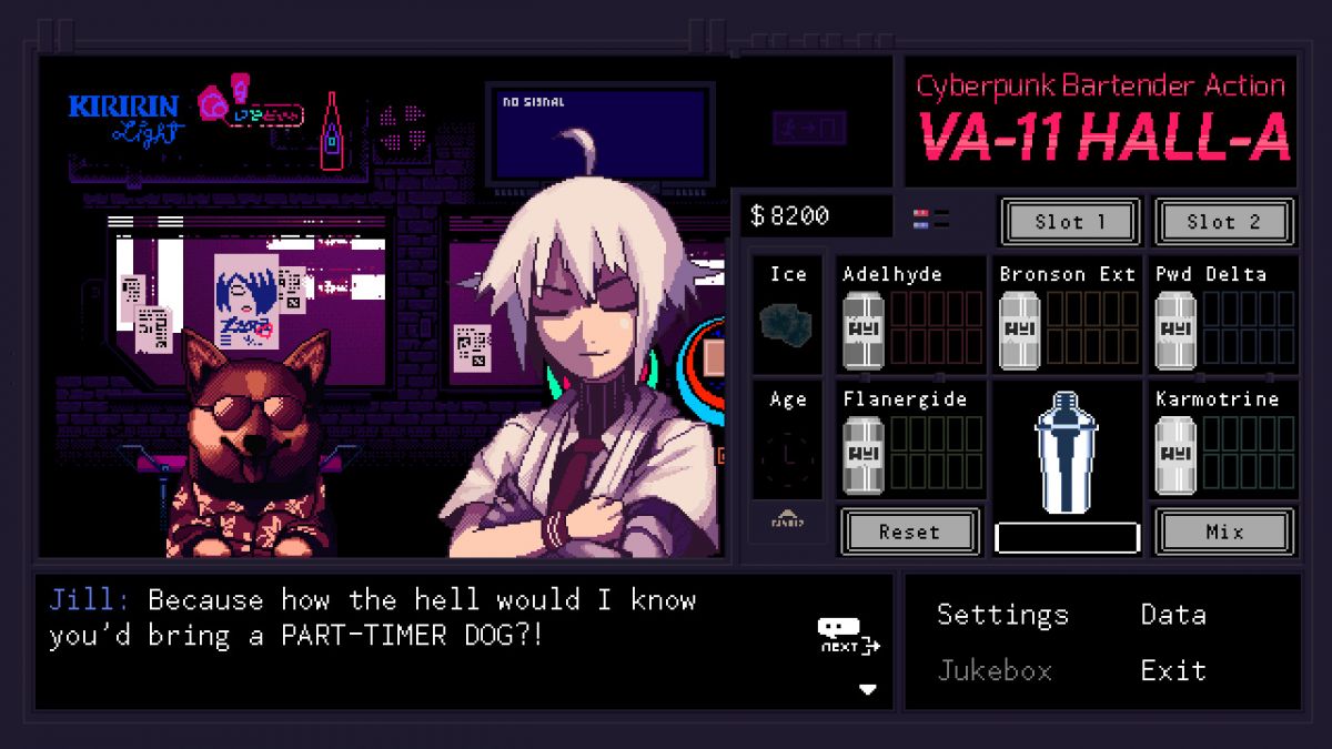 Va 11 hall a cyberpunk bartender action hecbabrfnjh фото 23