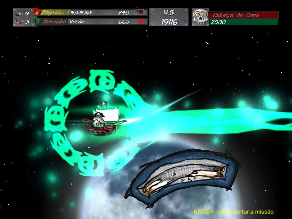 Скриншот 7 к игре A grande bagunça espacial - The big space mess