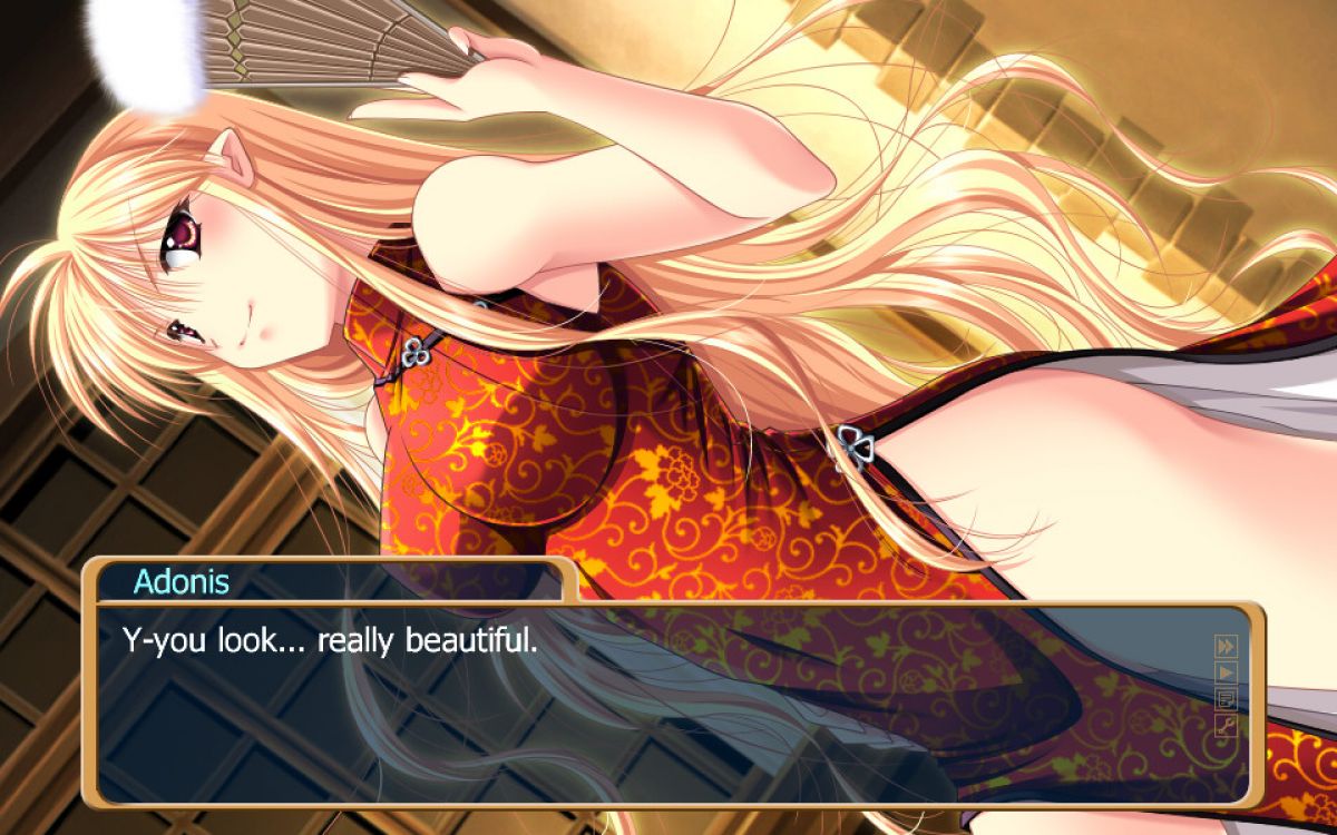Скриншот 8 к игре A dragon girl looks up at the endless sky