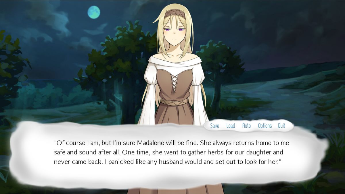 Скриншот 5 к игре Forgotten, Not Lost - A Kinetic Novel