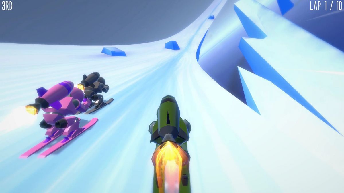 Rocket Ski Racing: обзор, публикации, гайды и релиз гонки игры Rocket Ski  Racing