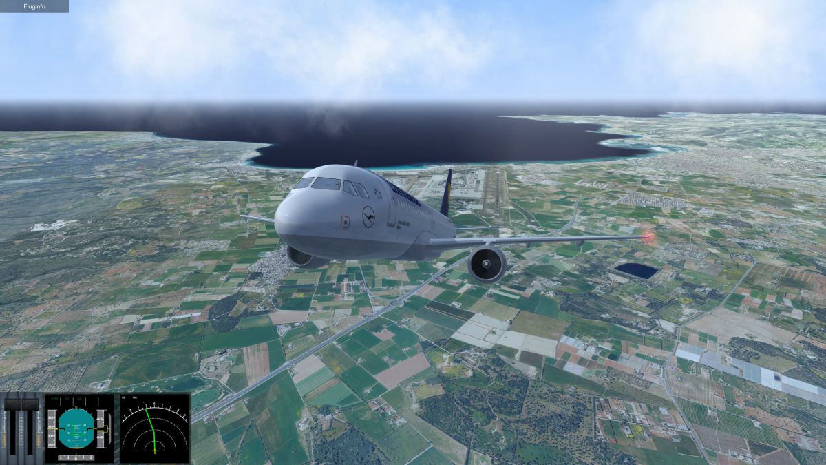 Скриншот 7 к игре Urlaubsflug Simulator – Holiday Flight Simulator