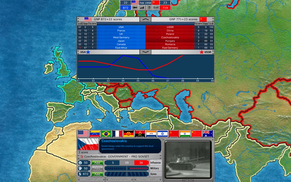 The Cold War Era: обзор, публикации, гайды и релиз симулятор стратегия игры  The Cold War Era