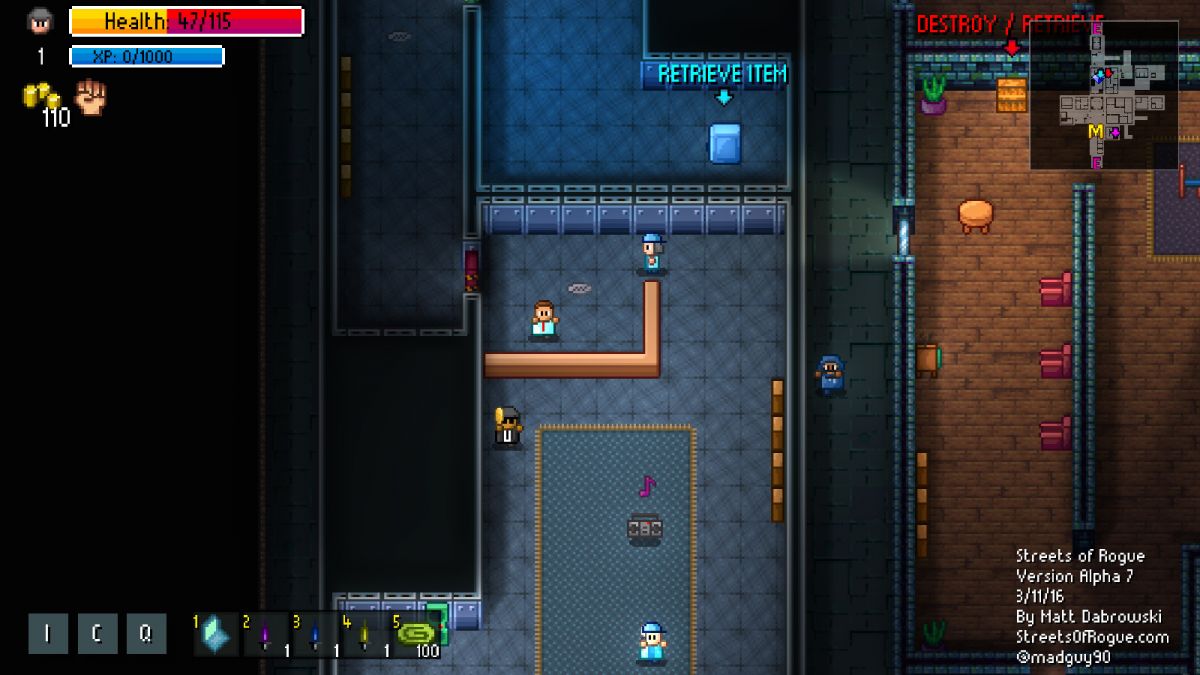 Скриншот 8 к игре Streets of Rogue