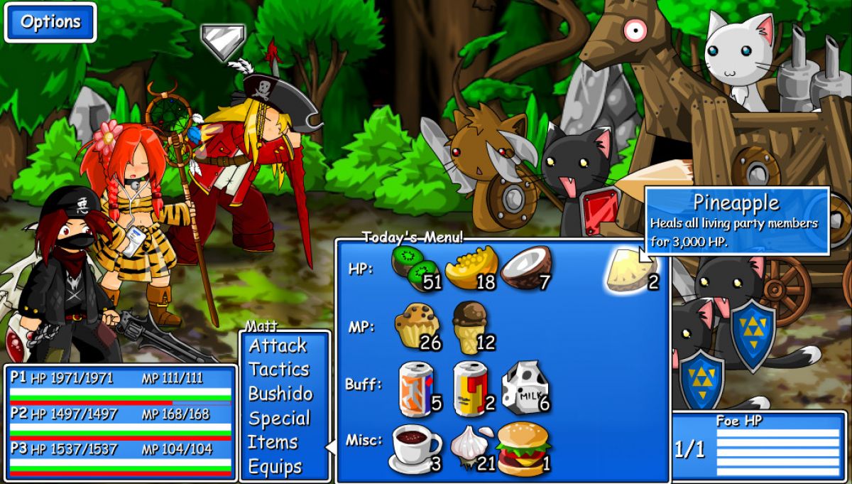 Скриншот 5 к игре Epic Battle Fantasy 3