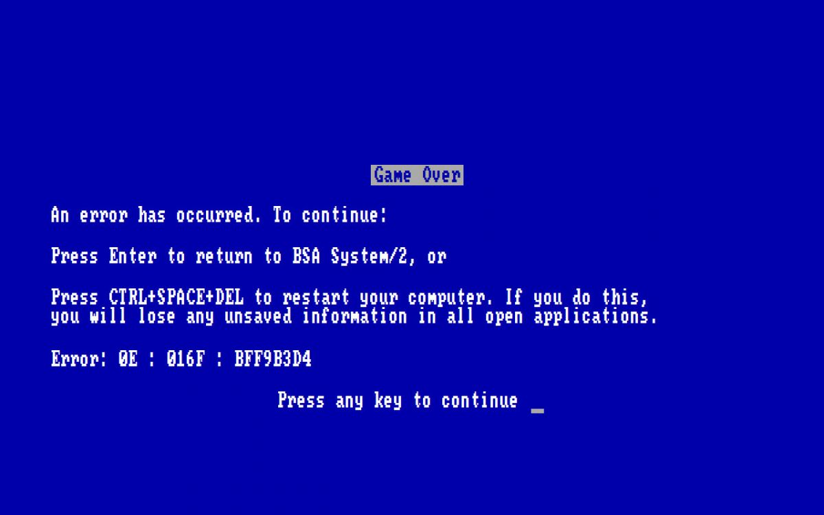 Скриншот 6 к игре Blue Screen Adventures