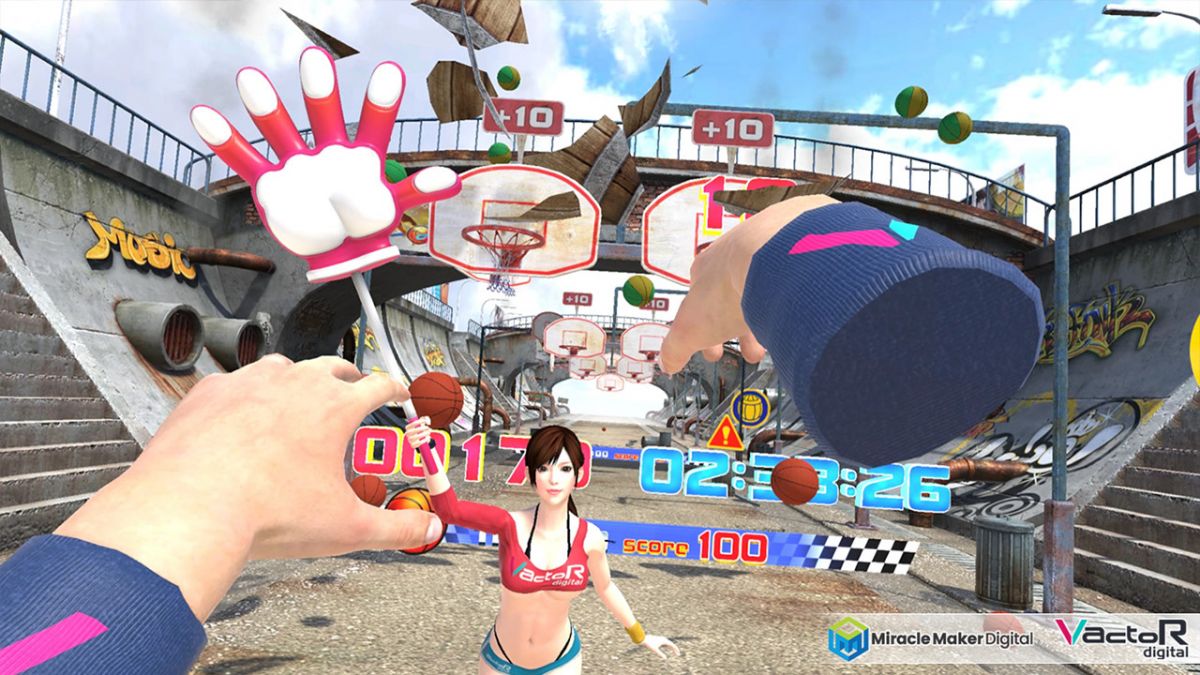 Скриншот 7 к игре Basketball Babe VR