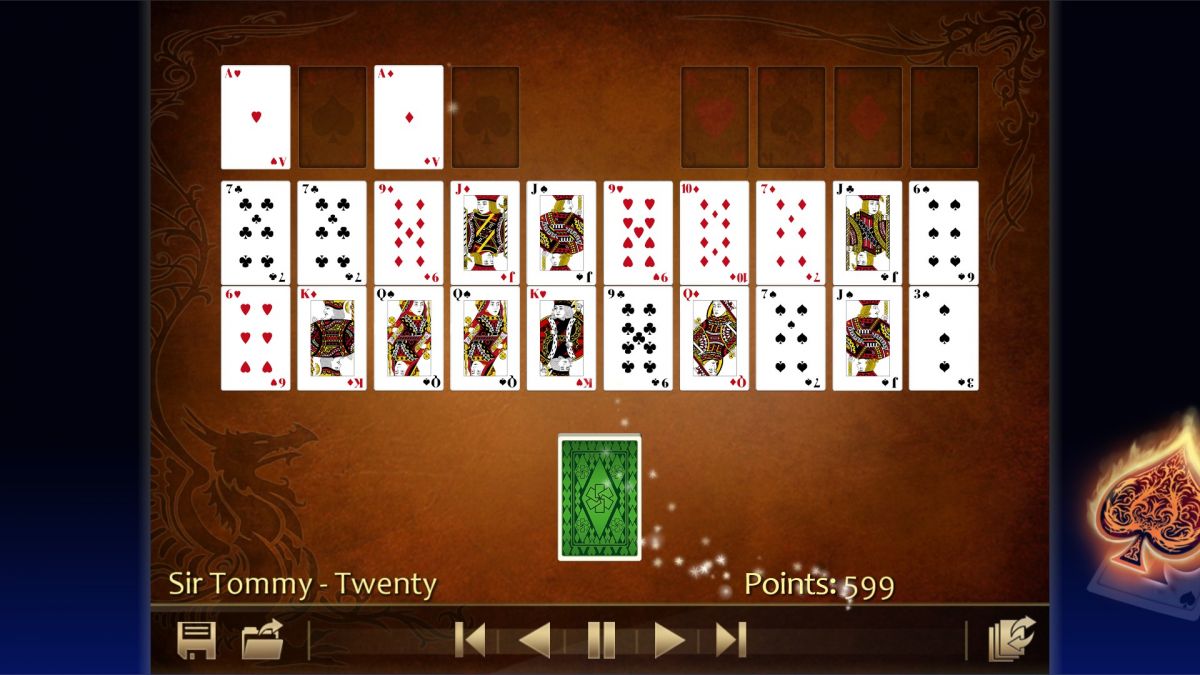 Скриншот 5 к игре Solitaire 220 Plus