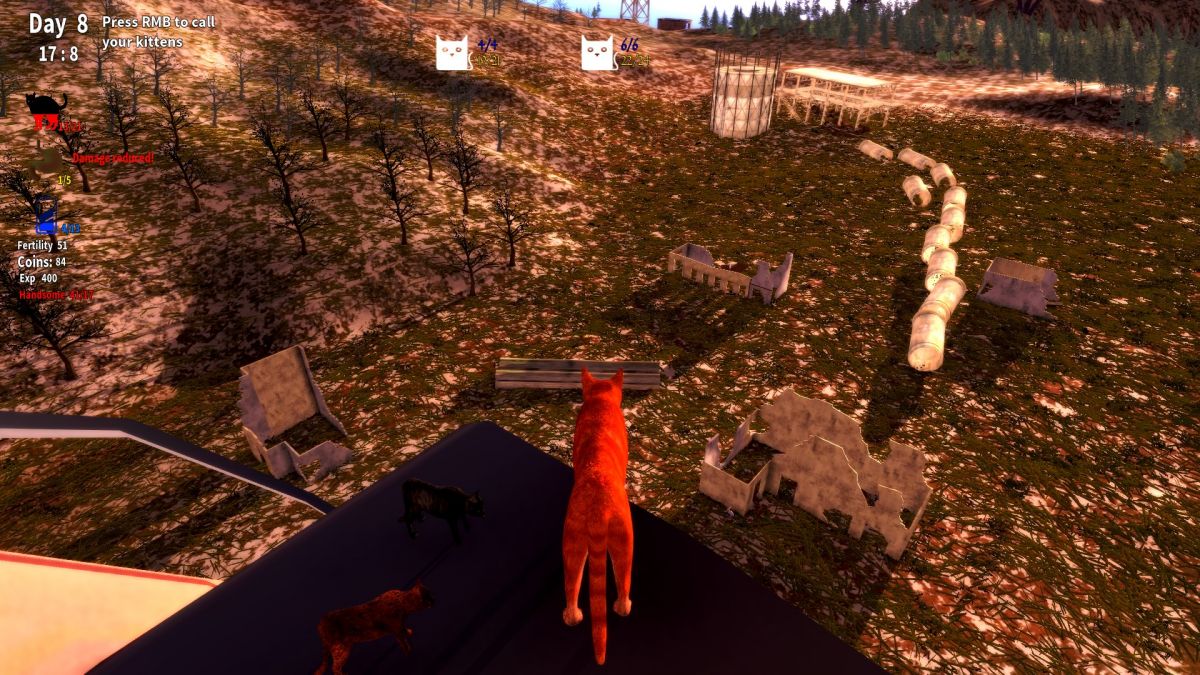 Скриншот 6 к игре Cat survival