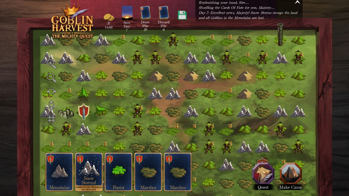 Скриншот 5 к игре Goblin Harvest - The Mighty Quest