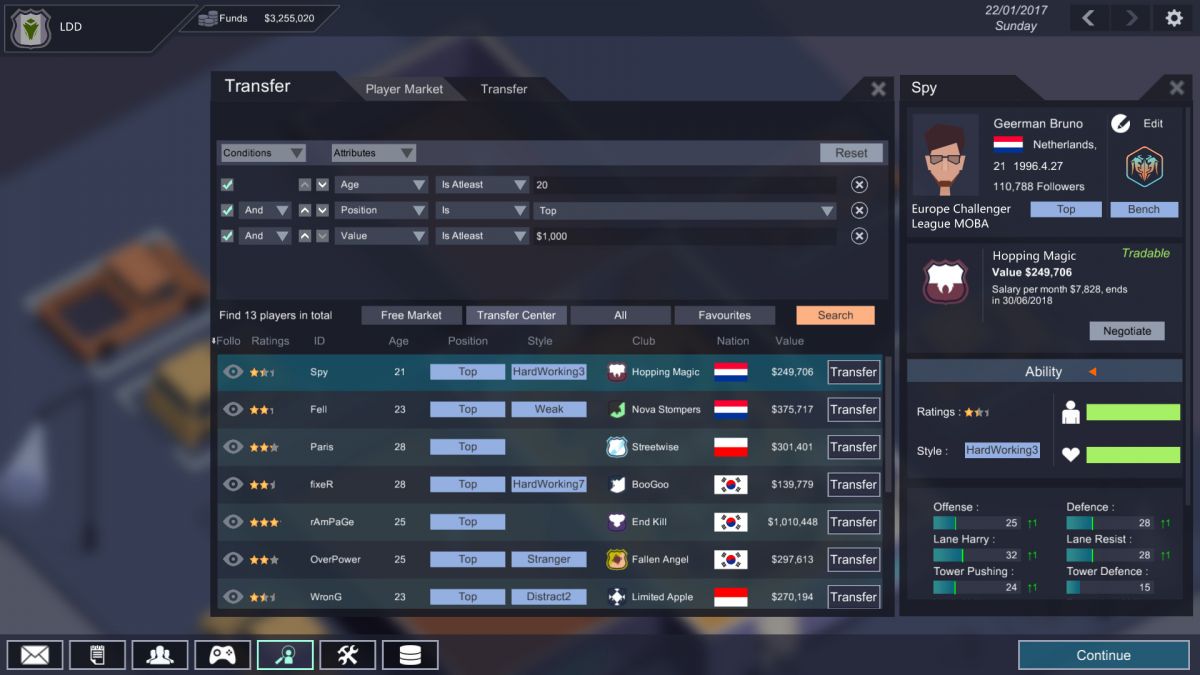 Скриншот 6 к игре 电竞俱乐部/ESports Club