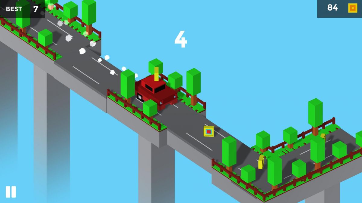 Скриншот 5 к игре Pixel Traffic: Risky Bridge