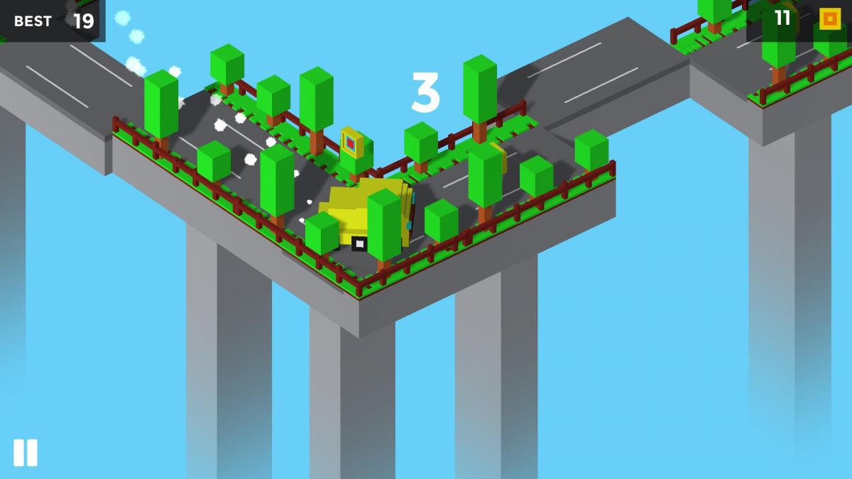 Скриншот 7 к игре Pixel Traffic: Risky Bridge