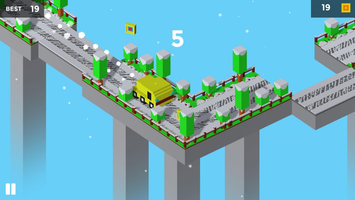 Скриншот 8 к игре Pixel Traffic: Risky Bridge