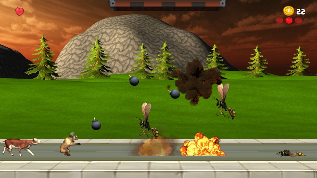 Скриншот 6 к игре Epic Dumpster Bear: Dumpster Fire Redux