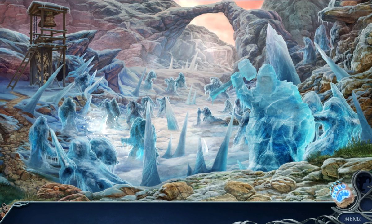 Ледяная пещера Шира. Dark Realm. Shattered Princess of Ice and Snow. BIGFISH Ice Princess game. Ice collection