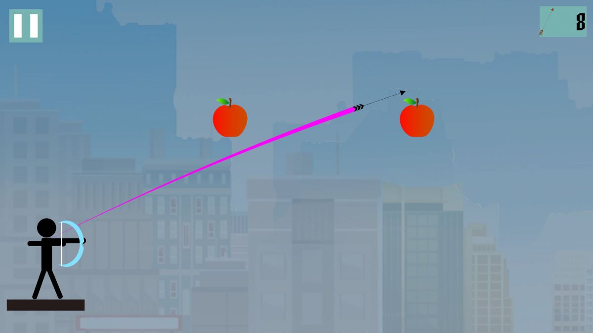 Скриншот 5 к игре Stickman - Killer of Apples