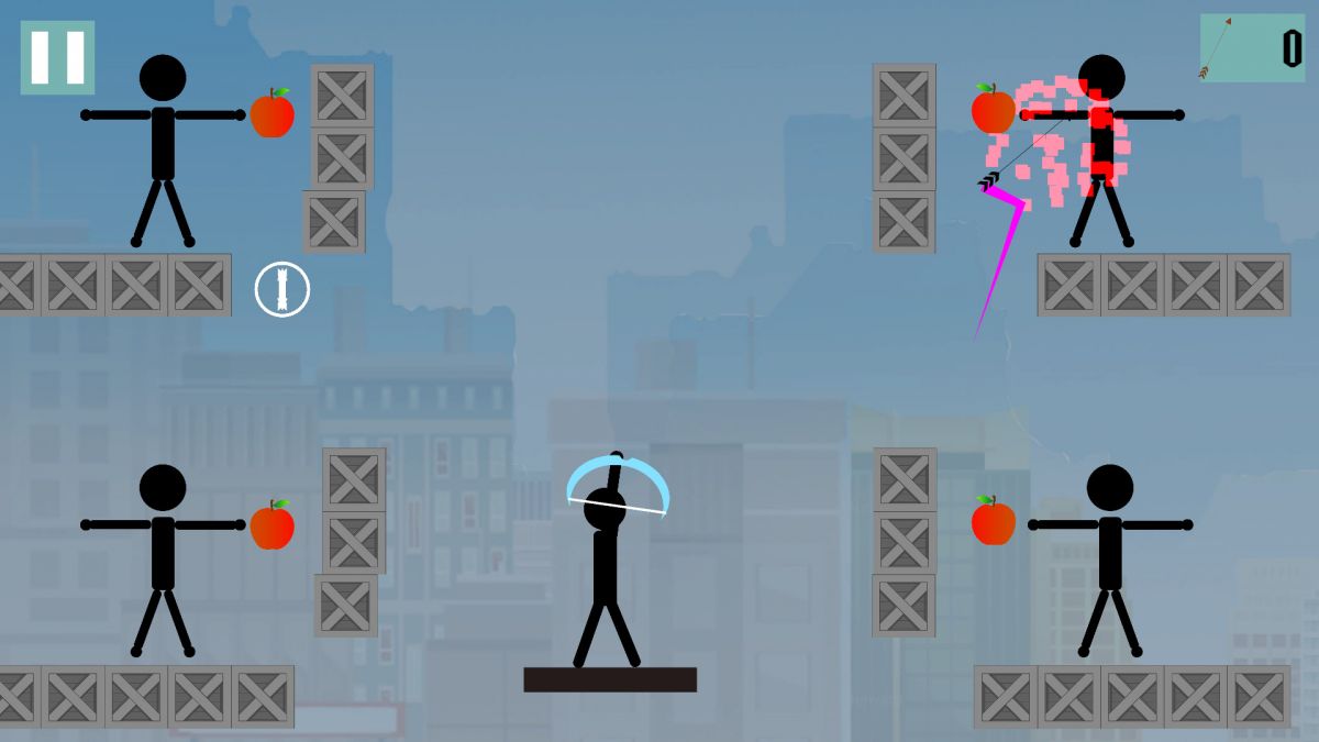 Скриншот 7 к игре Stickman - Killer of Apples