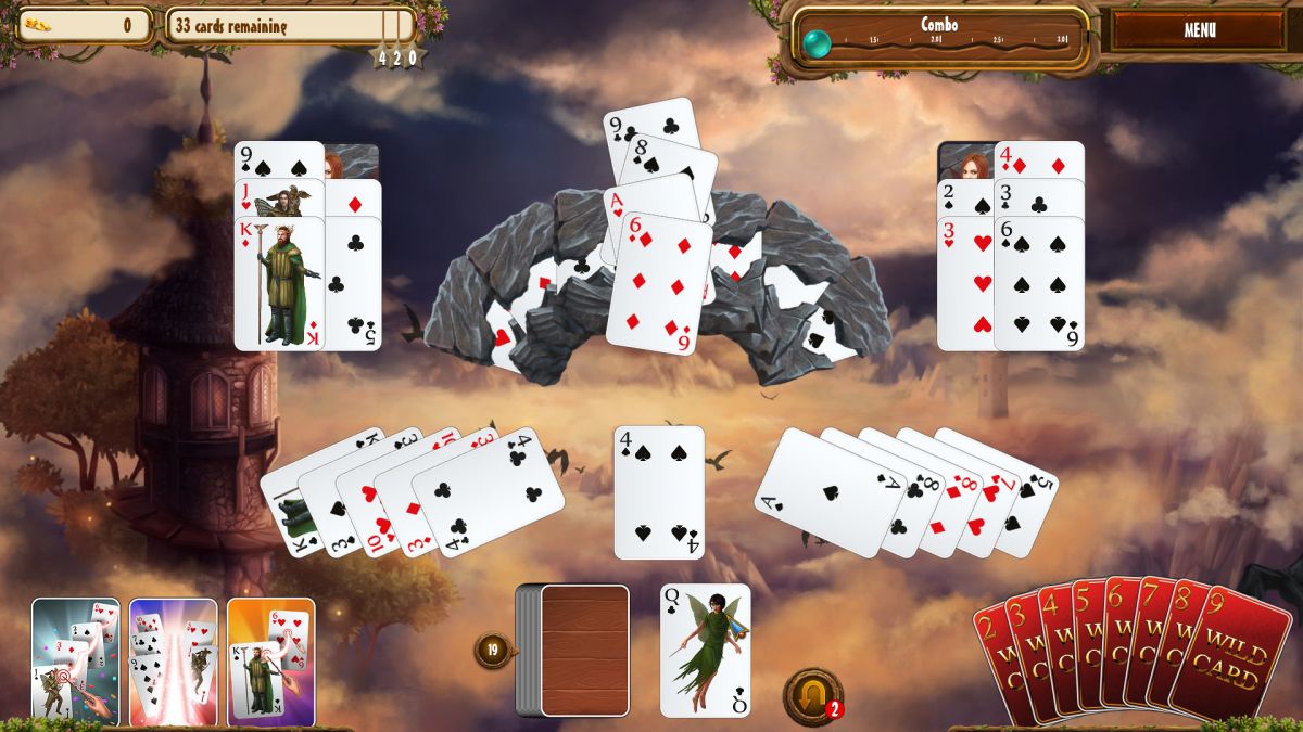 Fantasy Quest Solitaire: обзор, публикации, гайды и релиз карточная  логическая игры Fantasy Quest Solitaire