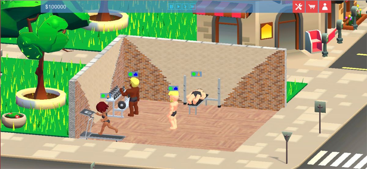 Скриншот 5 к игре Gym Empire - Idle Gym Tycoon Management