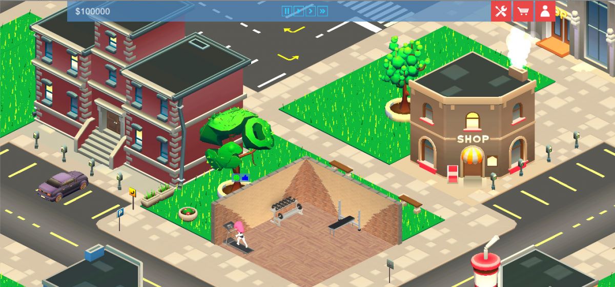 Скриншот 6 к игре Gym Empire - Idle Gym Tycoon Management