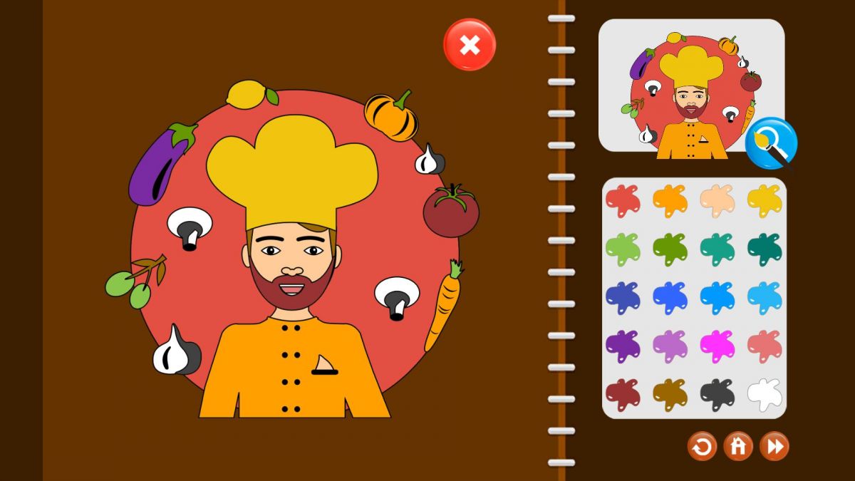 Скриншот 5 к игре My Coloring Book: Professions