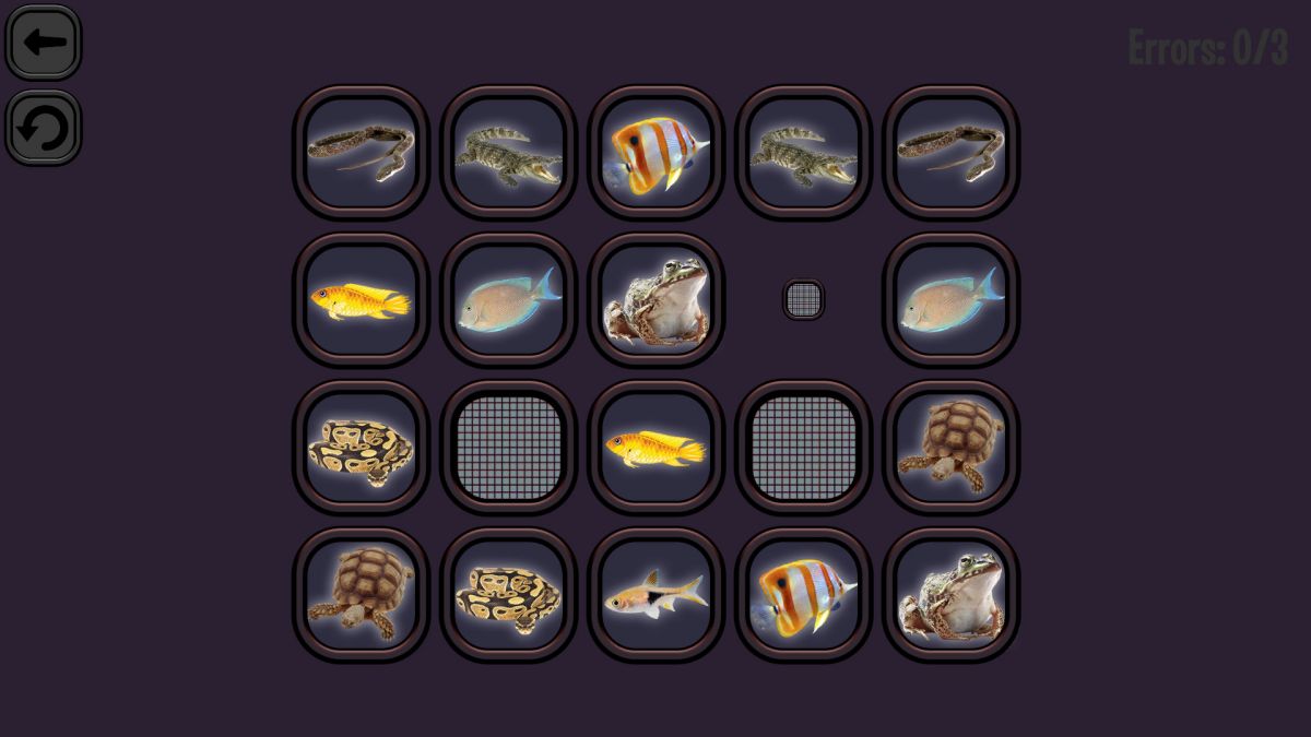 Скриншот 6 к игре Animals Memory: Underwater Kingdom