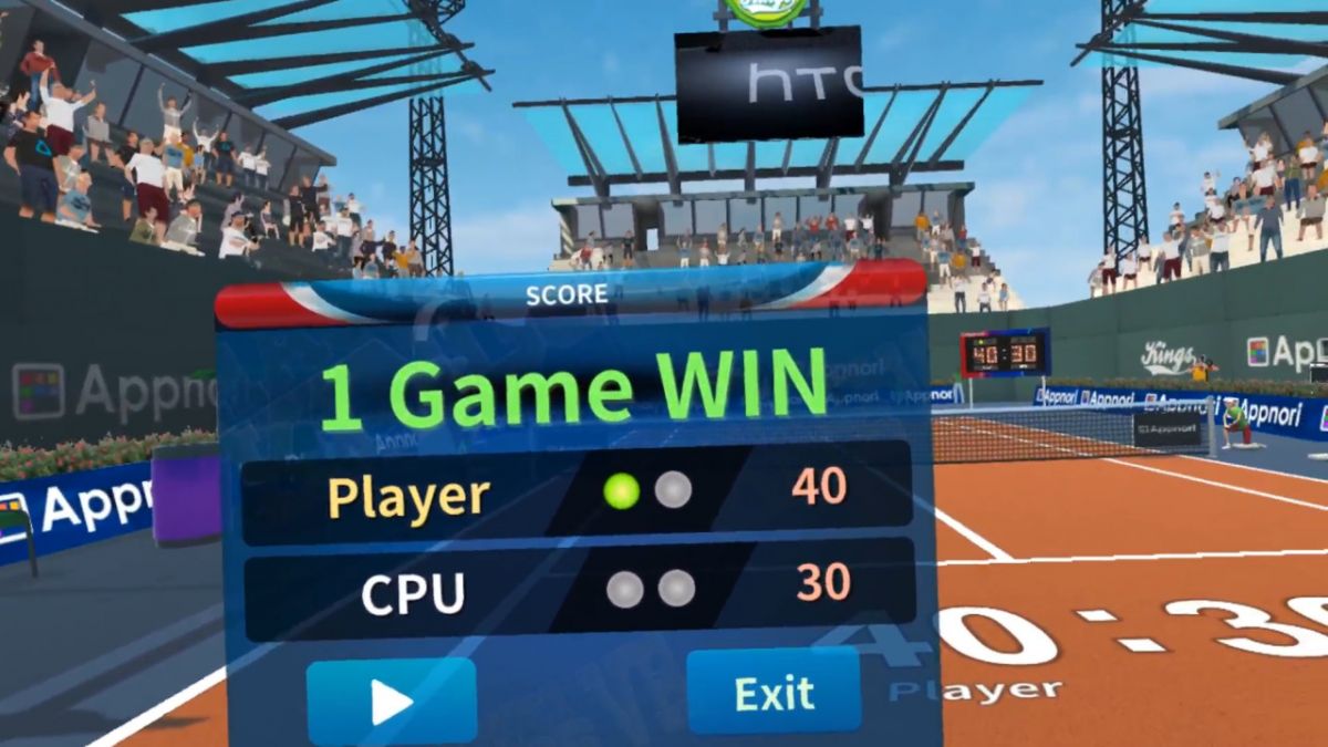 Скриншот 6 к игре Tennis Kings VR