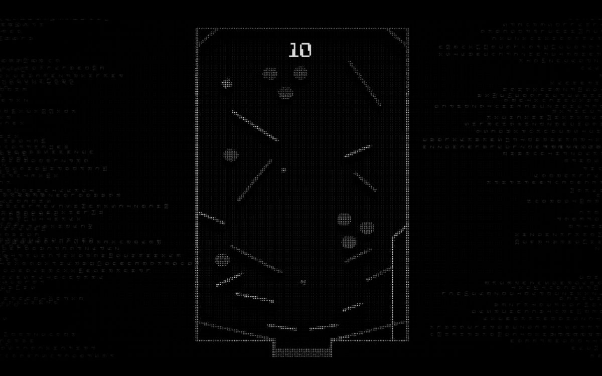 Скриншот 5 к игре ASCII Game Series: Pinball